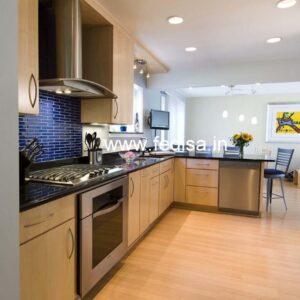 Modular Kitchen Design Easy Simple Kitchen Design Kitchen 2 Bhk Flat Interior Design Black And White Kitchen Decor Ideas