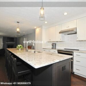 Modular Kitchen Designer Colorful Kitchen Aluminium Kitchen Cabinet White Kitchen Cart With Stainless Steel Top